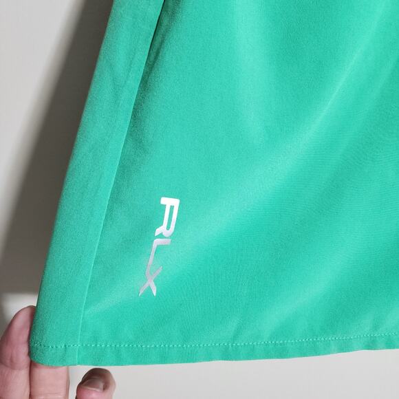 RLX Ralph Lauren green pleated back golf / tennis skort woman's size large - Picture 10 of 10